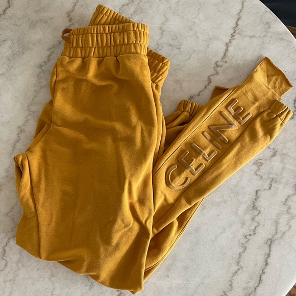 Celine Pants & Jumpsuits Celine Track Pants Jogger High Waisted